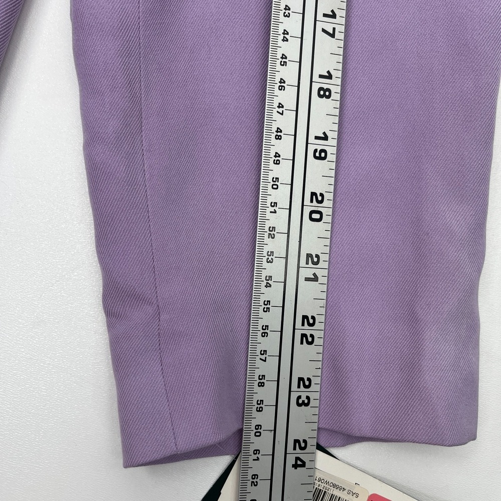 Lauren Ralph Lauren NWT Blazer Womens 20W 100% Silk Purple Jacket - Picture 13 of 15